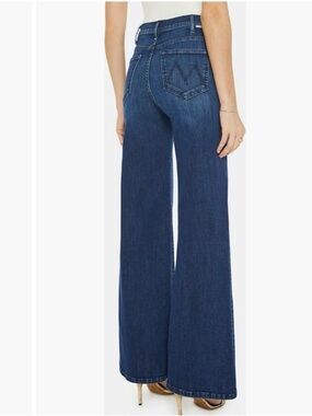 MOTHER The Hustler Roller Sneak Jeans NWT Heirlom Wash Flare Size 31 NEW